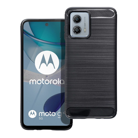 Futerał CARBON do MOTOROLA G53 / G13 czarny