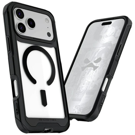 Etui Ghostek Atomic Slim MagSafe do iPhone 17 Pro Max czarny