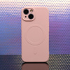 Nakładka Simple Color Mag do iPhone 13 Pro Max 6,7" różowa