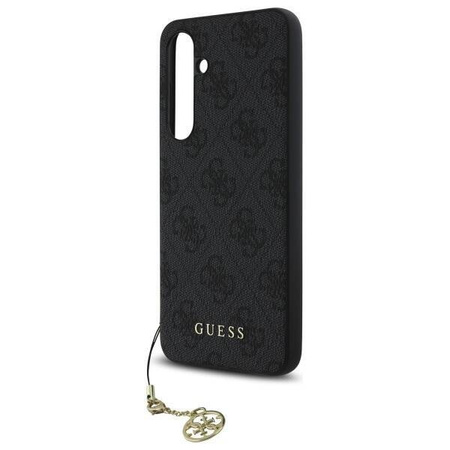 Oryginalne Etui GUESS hardcase 4G Charms Collection GUHCS24FEGF4GGR do Samsung Galaxy S24 FE szary