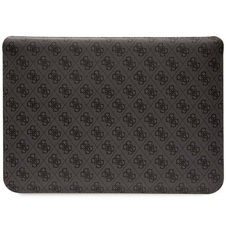Guess Sleeve GUCS14PS4SGK 14&quot; black/black 4G Stripe Metal Logo