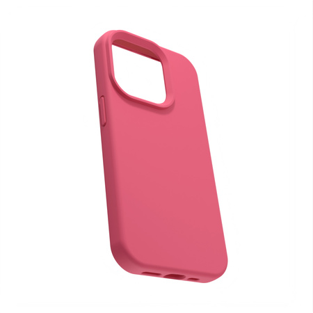 Nakładka Etteri Silicone Case do iPhone 15 Pro Max 6,7" malinowa