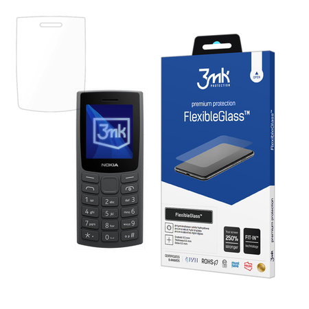 Nokia 105 (2023) - 3mk FlexibleGlass