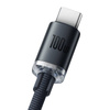 Baseus Crystal Shine Series Fast Charging Data Cable USB to Type-C 100W 1.2m Black