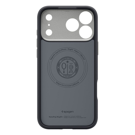 SPIGEN futerał NANO POP MAG kompatybilny z MagSafe do IPHONE 17 Pro black sesame