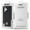 Original Case IPHONE 16 DKNY Hardcase Repeat Pattern Stack Logo MagSafe (DKHMP16SPSHRPSK) black