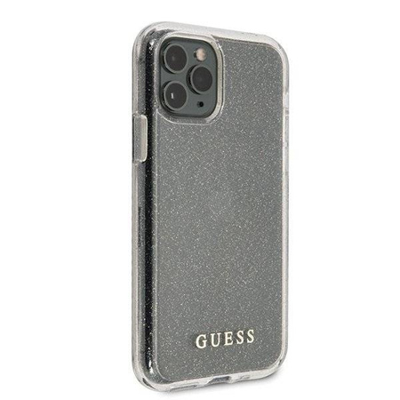 Guess Glitter Case - Etui iPhone 11 Pro (Silver)