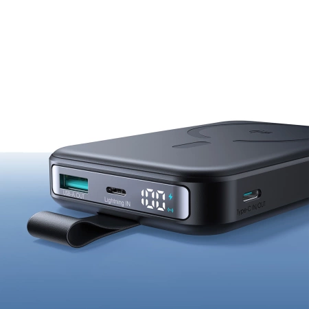 Joyroom JR-PBM11 Powerbank 10000mAh 22.5W Qi2, MagSafe compatible, with stand - black