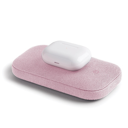 Lexon Powersound Powerbank indukcyjny5000 mAh z głośnikiem bluetooth różowy/pink LA128P