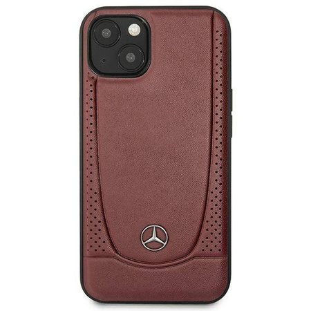 Etui IPHONE 14 PLUS Mercedes Leather Urban Line (MEHCP14MARMRE) czerwone