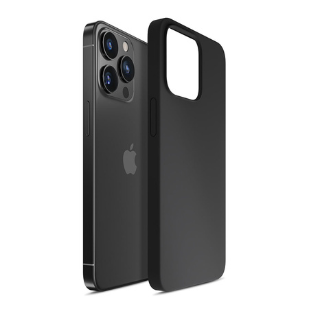iPhone 14 Pro 3mk Silicone Case Series - Black