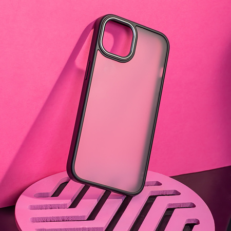 Nakładka Satin Matt do iPhone 16 Plus 6,7&quot; czarna