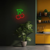 Neon LED CZEREŚNIA zielono czerwona NNE23 Neolia