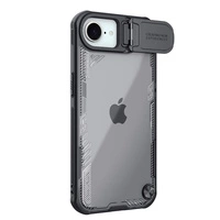 Etui Nillkin Iceblade Prop z osłoną obiektywu i podstawką na iPhone 16e - czarne