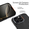 TECH-PROTECT ION CARBON MAGSAFE IPHONE 16E BLACK/SILVER