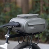 Rockbros waterproof bike pannier, for trunk, capacity 14l - gray