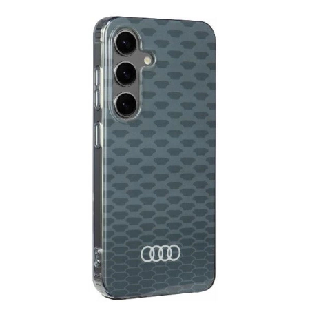 Etui Audi IML Stitching Pattern MagSafe Case na Samsung Galaxy S24 - szare