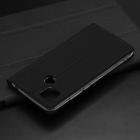 Dux Ducis Skin Pro case for Oppo Reno 8 flip cover card wallet stand black