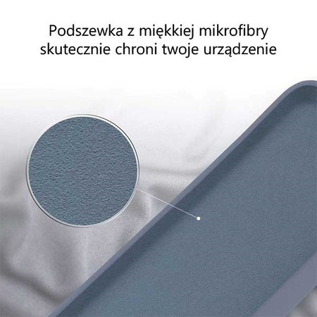 MERCURY SILICONE CASE IPHONE 13 MINI LAVENDER GRAY / LAWENDOWY