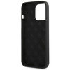 Guess GUHCP13XLSLMGBK iPhone 13 Pro Max 6,7" schwarz/schwarzes Hardcase Silikon Script Gold Logo
