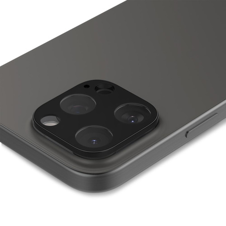 Spigen Optik. TR Camera Protector Camera tempered glass (2 pcs) iPhone 14 Pro / 14 Pro Max black