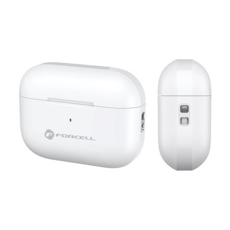 FORCELL F-AUDIO słuchawki bezprzewodowe / bluetooth stereo TWS Master PRO białe