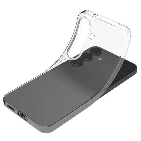Silicone Case Puro 03 Nude for Samsung Galaxy S25+ - Transparent
