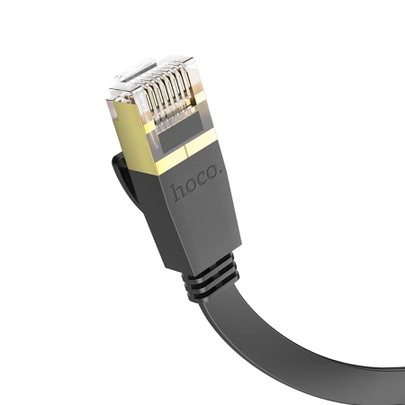 HOCO Ethernet cable US07 6 Gigabit 1M Black