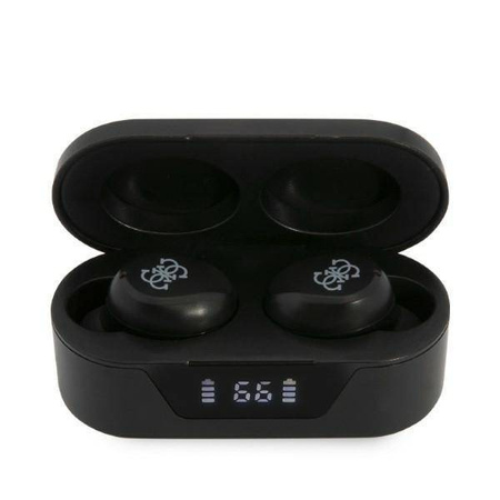 Guess GUTWST31EK TWS Bluetooth-Kopfhörer + Dockingstation schwarz / schwarz
