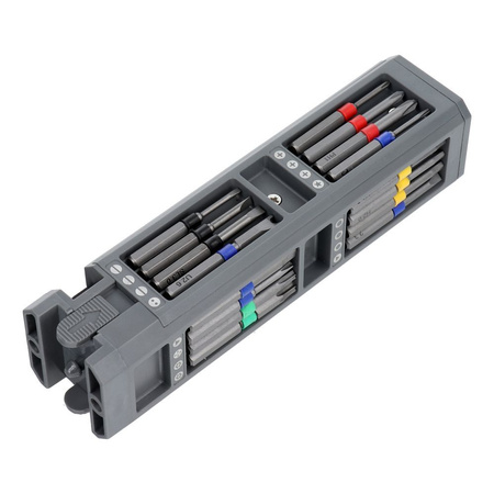 Zestaw śrubokrętów precyzyjnych / wkrętaków serwisowych, bitów 30w1 aluminium