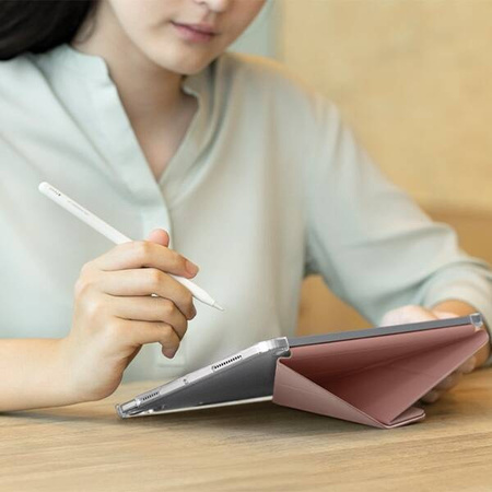 UNIQ etui Camden Click iPad Air 13" (2024) różowy/blush pink