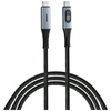 Kabel Verbatim Sync & Charge USB-C do    USB-C 100W wyświetlacz 120cm czarny 31848