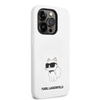 Karl Lagerfeld Silicone NFT Choupette - Etui iPhone 14 Pro Max (biały)