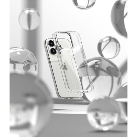 Ringke Fusion etui pokrowiec z żelową ramką iPhone 14 Pro Max przezroczysty (F645E52)