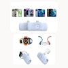 Wozinsky WF16-YLS 5000 mAh 15 W Lightning Mini-Powerbank mit integriertem USB-C-Kabel und Apple Watch Ladegerät – Blau