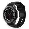 Pasek Tech-Protect Silicone Line na Samsung Galaxy Watch 4 / 5 / 5 Pro / 6 / 7 / FE - czarny