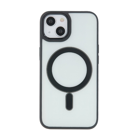Nakładka Satin Clear Mag do iPhone 15 Pro Max 6,7&quot; czarna