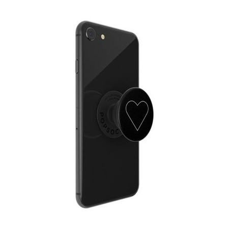 Popsockets 2 White Heart Black 800667uchwyt i podstawka do telefonu - standard