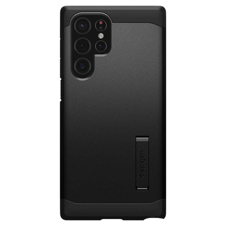 Case SAMSUNG GALAXY S22 ULTRA Spigen Tough Armor black