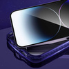 Kingxbar PQY Ice Crystal Series Magnethülle für iPhone 14 MagSafe grau