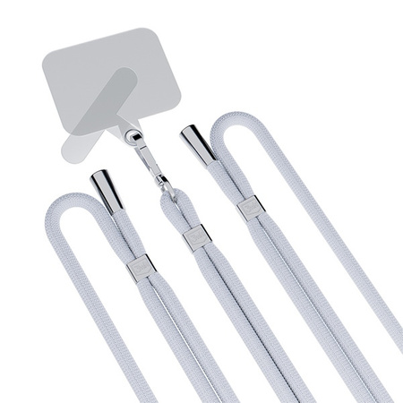 3MK EasyClip Grey (silver) Smycz do telefonu