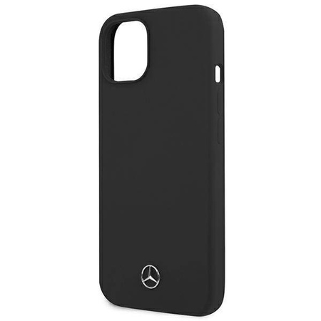 Mercedes MEHCP13SSILBK iPhone 13 mini 5.4 &quot;black / black hardcase Silicone Line
