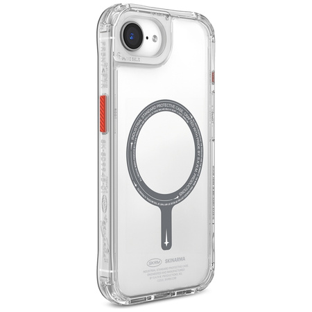 Etui Skinarma Saido MagSafe do iPhone    16e przezroczysty