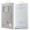 GUESS futerał do IPHONE 16 Pro Max kompatybilny z MagSafe GUHMP16XP4SM4MP (PU 4G Small and Classic) pink