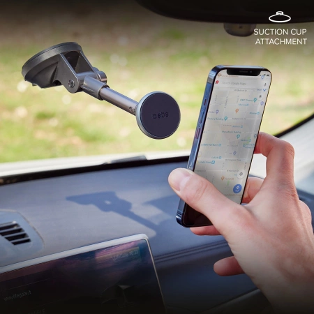 SBS TESUPMAGEXT Teleskop-Smartphone-Halterung kompatibel mit MagSafe – Schwarz