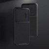 Nillkin Synthetic Fiber S Case für Samsung Galaxy S23+, Kameraabdeckung, schwarz