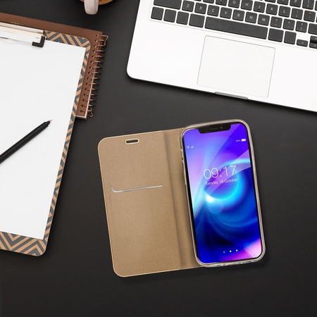 Kabura LUNA Book Gold do SAMSUNG A35 5G złoty