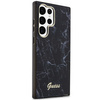 Guess GUHCS23LPCUMAK S23 Ultra S918 black/black hardcase Marble