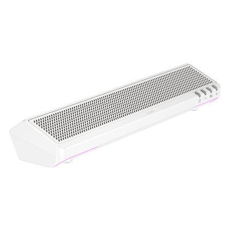 Głośnik bluetooth 2 x 3W Hoco 2w1 BS66 biały