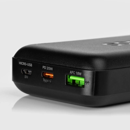 Powerbank SBS TTBB20000PD20K 20000 mAh 20W PD USB-C, USB-A, Micro-USB - czarny